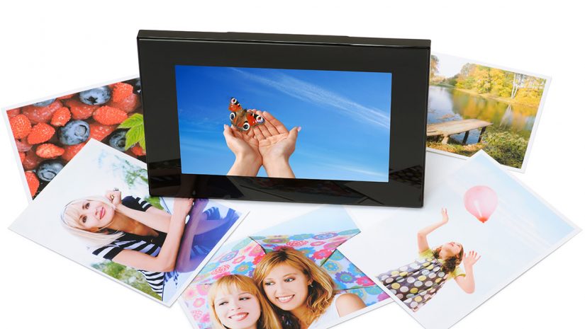 big digital picture frame