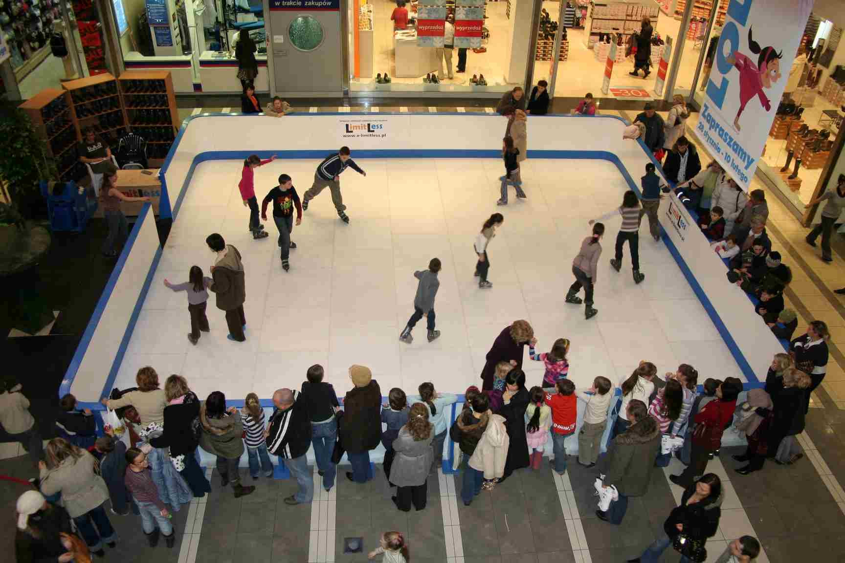 roller rink hire