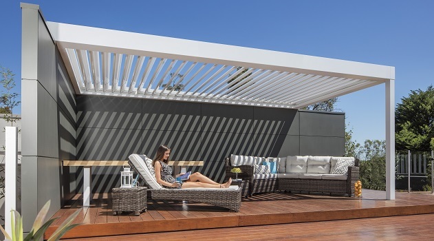 Aluminium pergolas