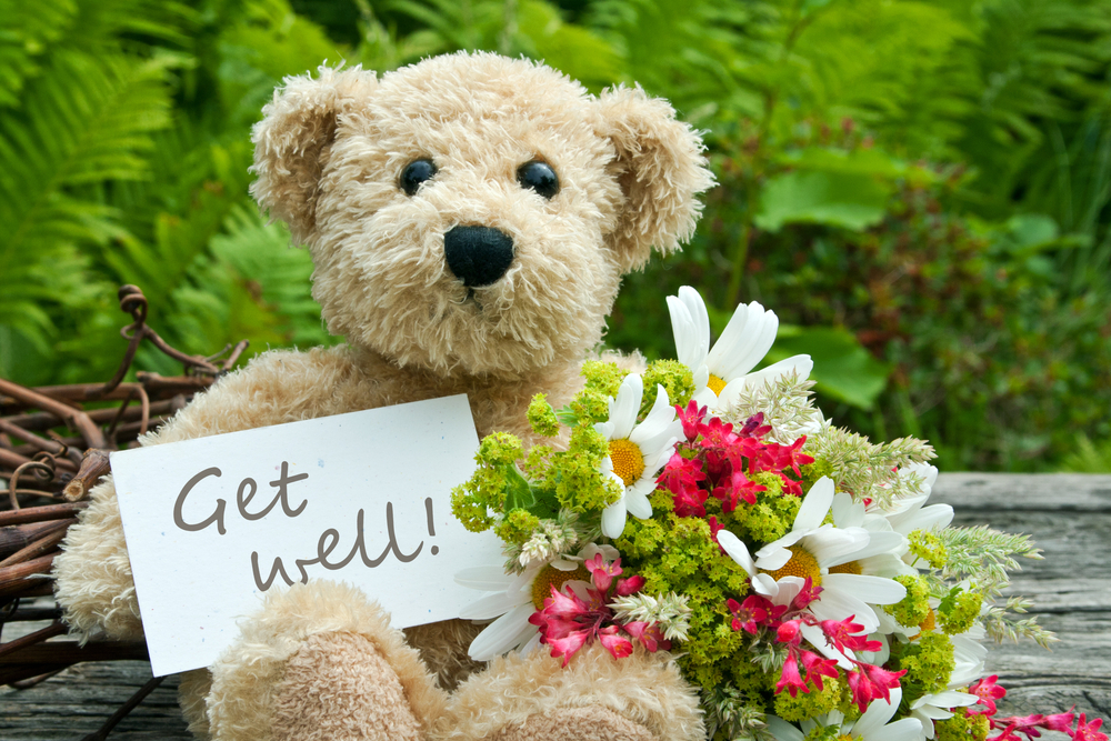 what flowers for get well soon