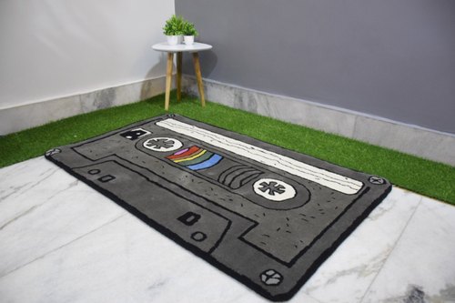 custom logo rug