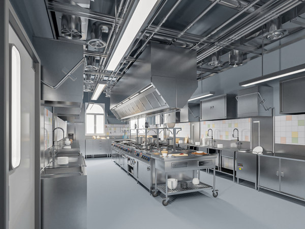 commercial kitchen