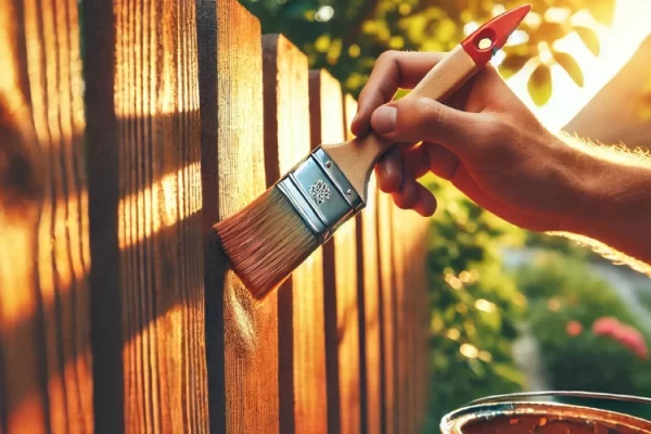 Fence Staining Techniques