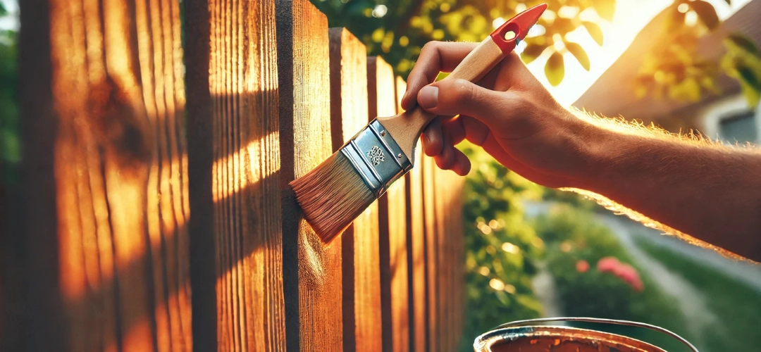 Fence Staining Techniques